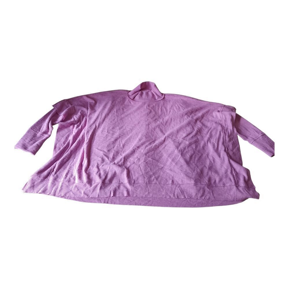 Pink Lily Ribbed Knit Sweater
